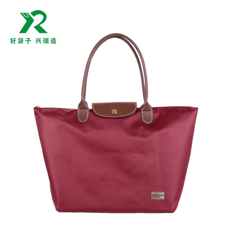 手提袋 深红色